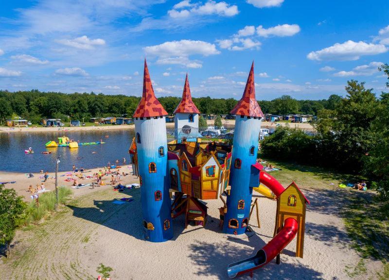 Vechtdalchalet De Berk, 5 Sterrenpark Capfun Stoetenslagh Rheezerveen Kültér fotó